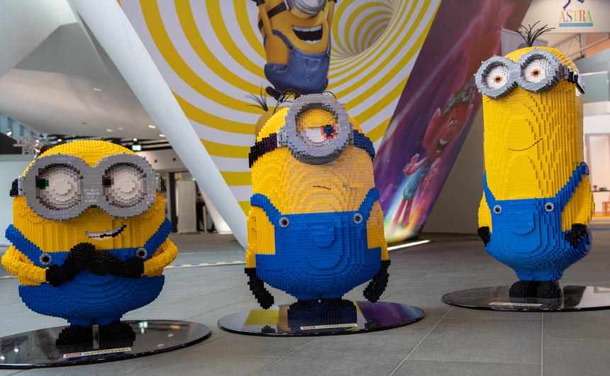 LEGO Minions were present at Entrance Mitte at Spielwarenmesse 2020.