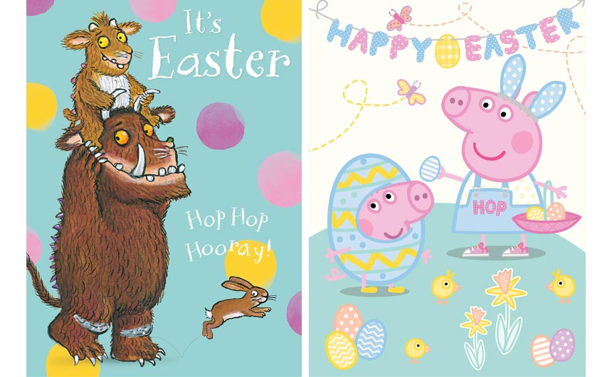 Danilo stocks a wide range of official licensed cards for Easter.