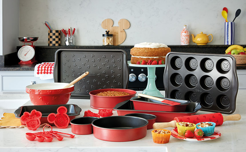 Meyer has recently launched a Mickey Mouse inspired range of kitchenware.